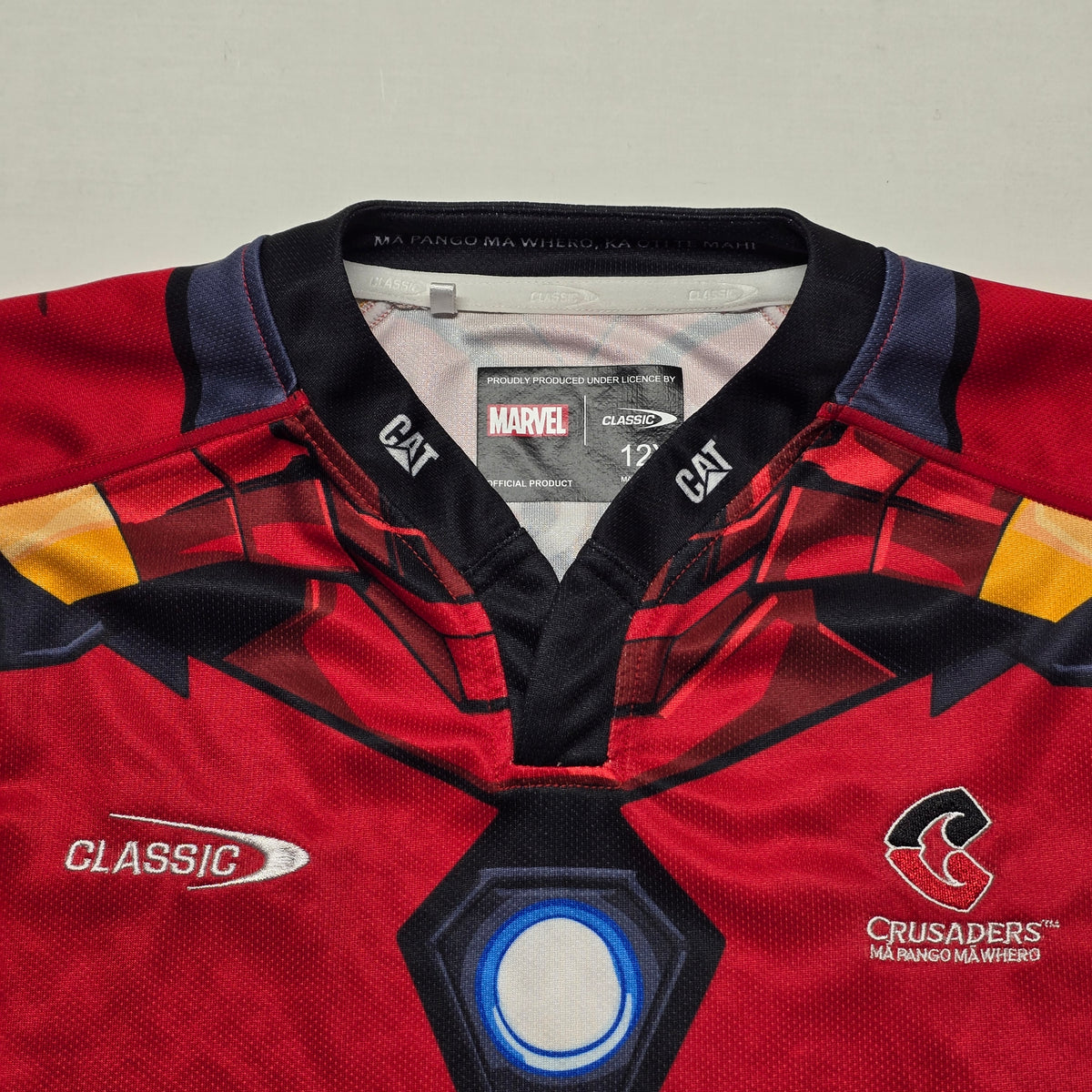 Crusaders 2025 Marvel Iron Man Jersey - 12YRS