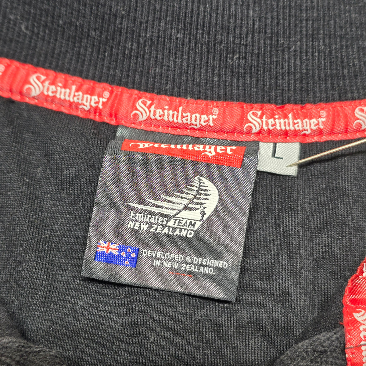 Emirates Team NZ 2021 Zip-Up Fleece - Large