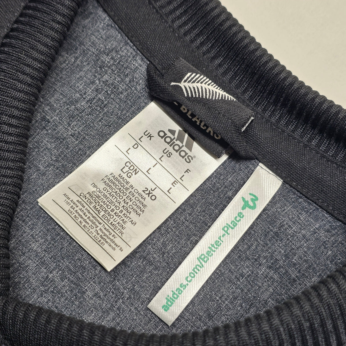 All Blacks 2015 Jacket (Team Issued "AE") - Large